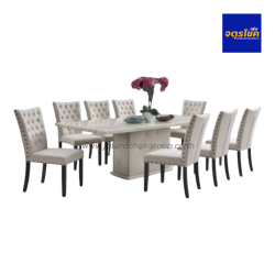 ชุดโต๊ะอาหาร 8 ที่นั่ง รุ่น ออโรร่าแกรนด์ AURORA GRAND /M-4008/388 เฟอร์นิเจอร์