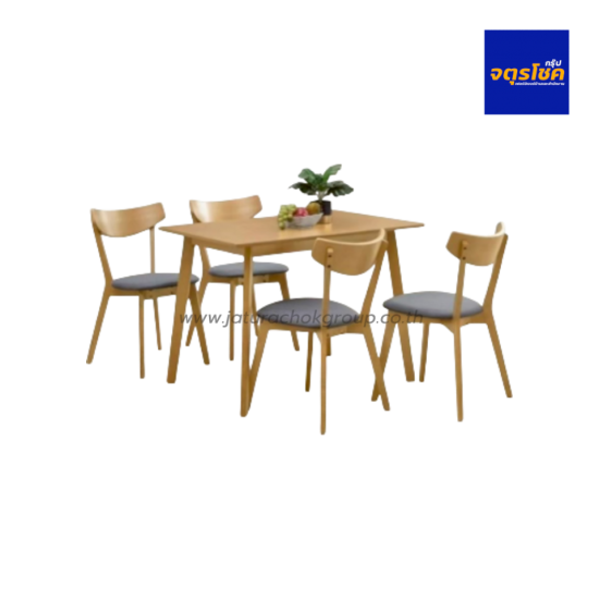 ชุดโต๊ะอาหาร 4 ที่นั่ง รุ่น ฮาเซลล์ HAZEL/388 เฟอร์นิเจอร์