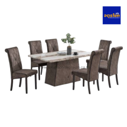 ชุดโต๊ะอาหาร 6 ที่นั่ง รุ่น มาเบอตั้น MARBLETON/M-959/388 เฟอร์นิเจอร์