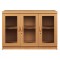 ตู้โชว์ไม้ B060 สีบีช