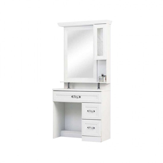 โต๊ะเครื่องแป้ง C293 (สีขาว)